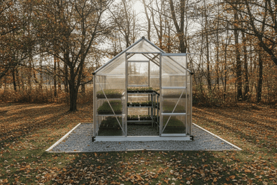 The 6 Best Greenhouses for Backyards (2026): best greenhouse in an autumn garden setting