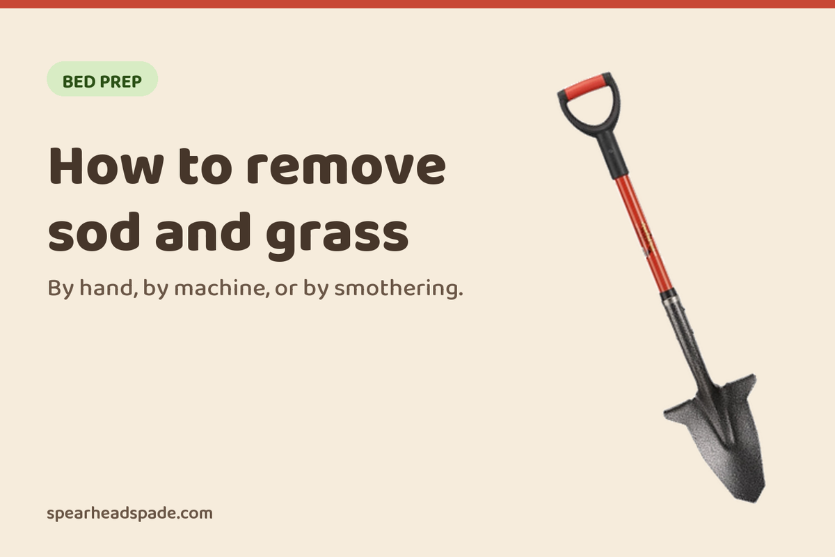 How to Remove Sod and Grass by Hand (and by Machine)