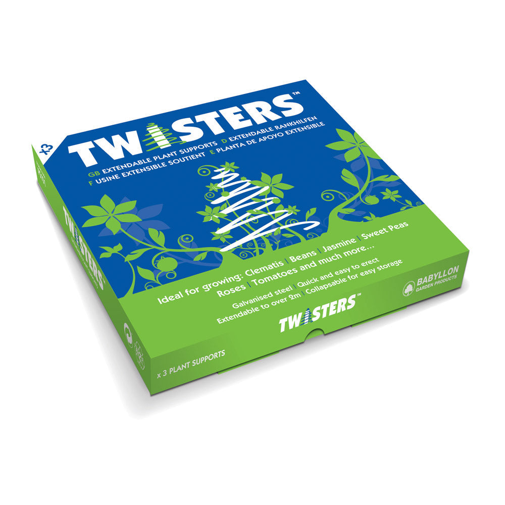 Twisters extendable plant supports