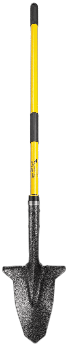 Spear Head Spade 58" long handle Model SHLF2