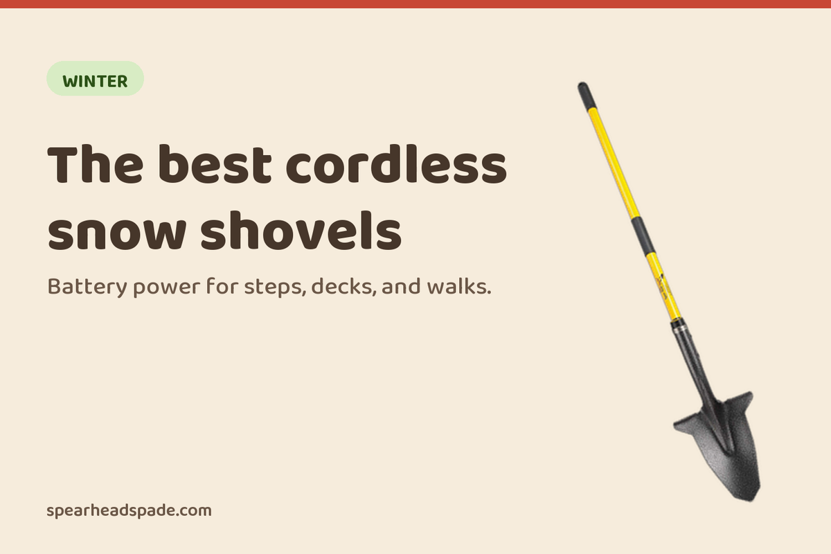 The 5 Best Cordless Electric Snow Shovels (2026)