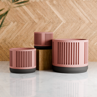 Heritage Planters in Terracotta, three sizes