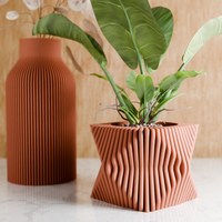 Tide Planter in Terracotta