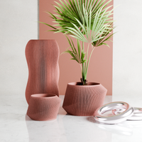 Urban Planters in Terracotta, two sizes