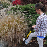 Spear Head Spade SHLF2 58 inch long handle in use in a garden