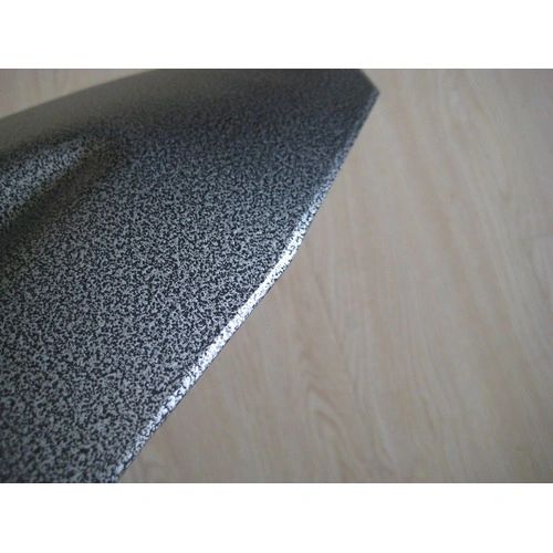 Close-up of the sharpened spear point blade of the Spear Head Spade
