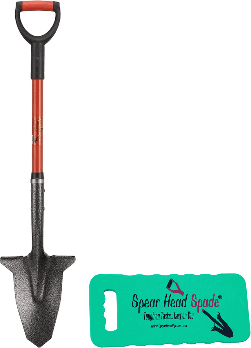 Garden Spade and Kneeler Gift Set