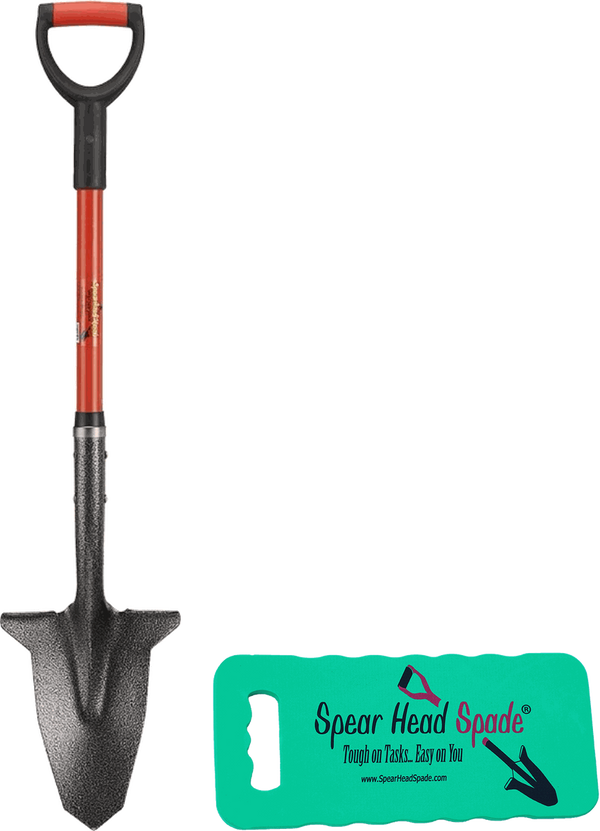 Garden Spade and Kneeler Gift Set